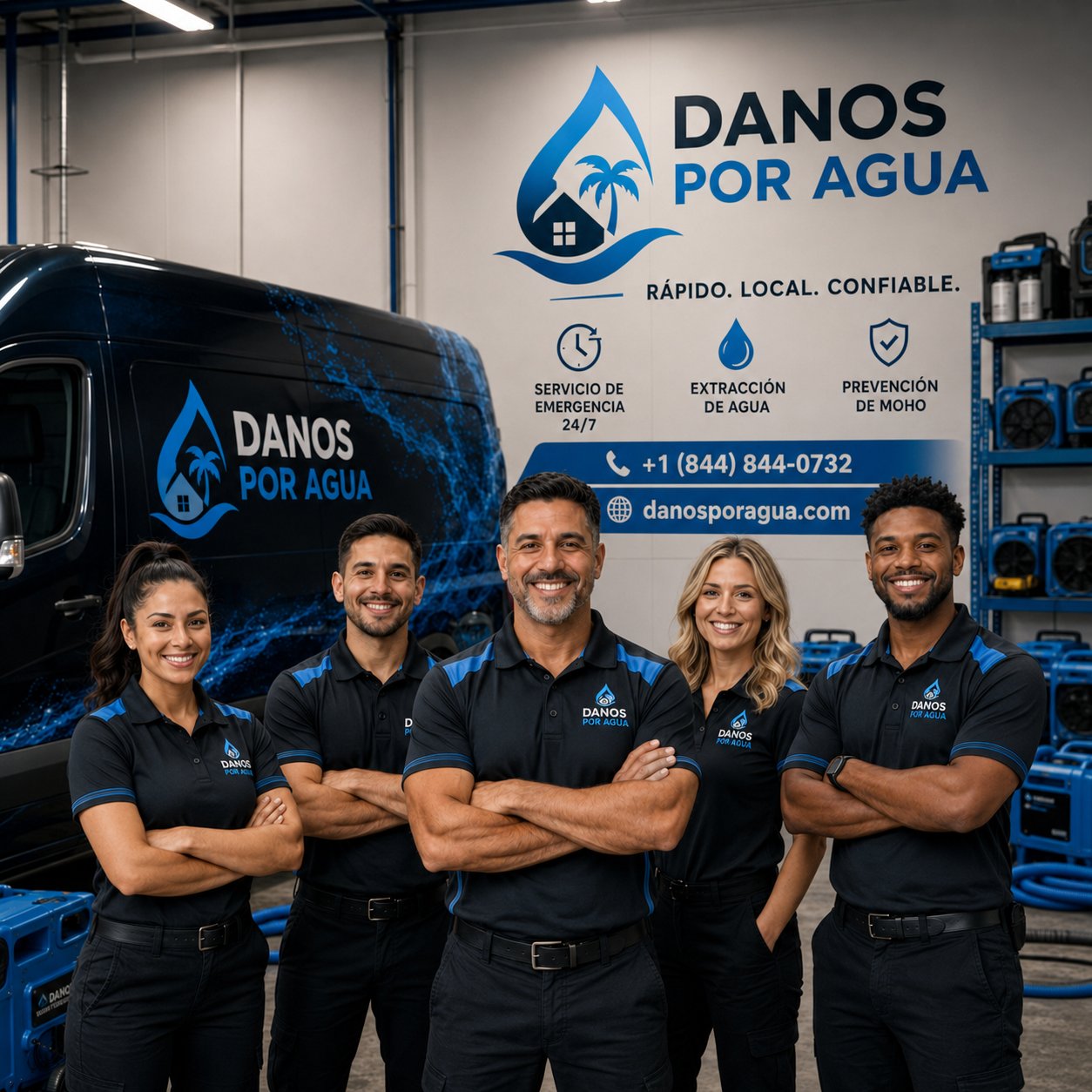 Equipo de técnicos Daños Por Agua